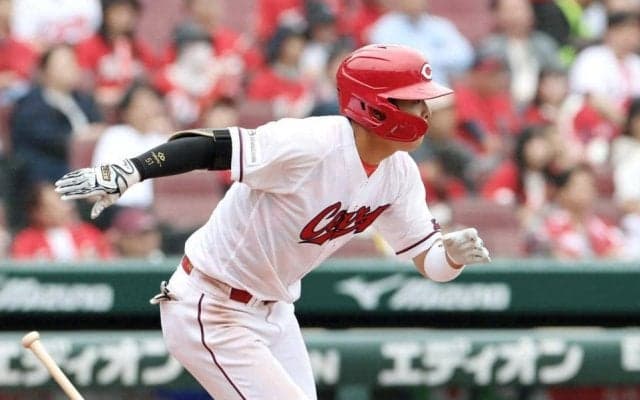広島・ドラ１平川　右肩負傷から復帰即マルチ！　積極攻撃で初回初球を左前へ　新井監督「雰囲気変えてくれる」