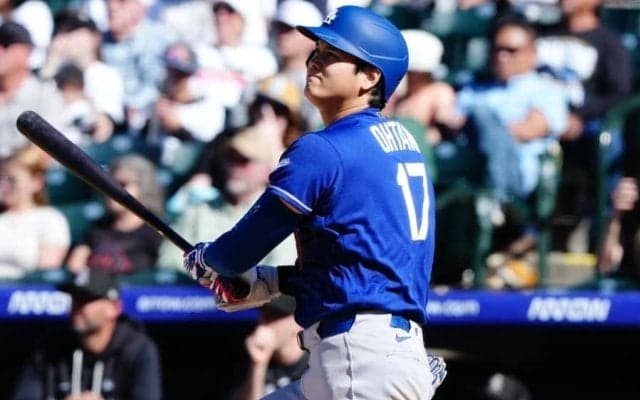 ド軍、逆転負けで今季初2連敗　大谷は2安打1打点＆51戦連続出塁…朗希は3失点KO