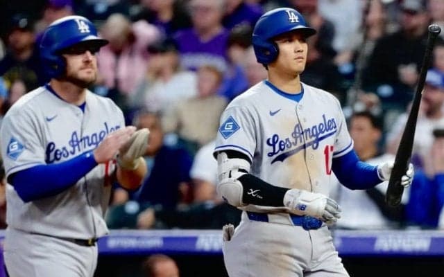 大谷打席で珍事…併殺のはずがド軍大砲の“好判断”　逃さなかったわずかな動き「すごすぎ」