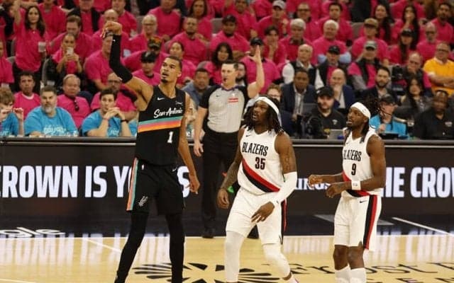 スパーズのウェンバンヤマがプレーオフデビュー戦で35得点…ダンカンを超えて球団新記録
