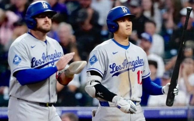 大谷打席で…ド軍大砲は「気づいていた」　放送席が見逃さなかった“サポート”…珍事の立役者