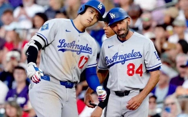 大谷翔平は“ルース超え”52戦連続出塁　1安打2四球2得点、ド軍大勝で連敗ストップ