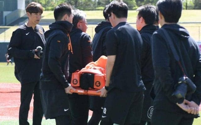 巨人・橋上コーチも困惑「まだ報告が入っていないんで、連絡待ちです」顔面にボール直撃の泉口が救急搬送　２軍戦出場中の石塚が急きょ長野へ出発