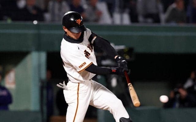 【巨人】新星平山功太の逆転２点打で連敗ストップ　今月支配下登録、プロ13打席目で初打点