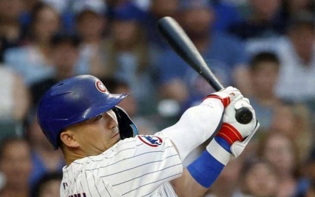 鈴木誠也が待望の今季１号　今季１１試合目で好投今永を援護の会心の一発　レフト場外へダメ押し２ラン