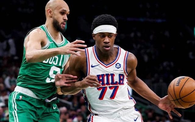 シクサーズが敵地でセルティックスにリベンジ、1勝1敗に…VJ・エッジコムが30得点の活躍