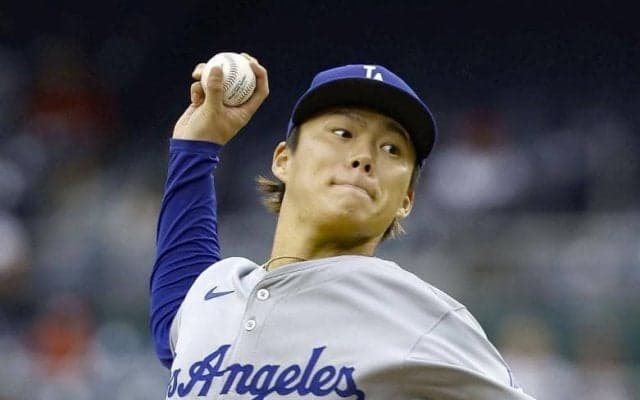 ドジャースは３連戦初戦落とす　山本由伸が２敗目　７回１０１球粘投も初回の３失点響く　大谷翔平は執念内野安打でアジア記録＆球団２位タイ５３試合連続出塁　チームはパドレスに並ばれ首位タイに