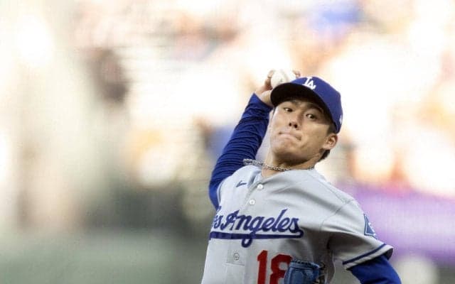 ドジャース山本由伸「失点した後がすごく大事」「点取られるか粘るかは大きな差」／一問一答