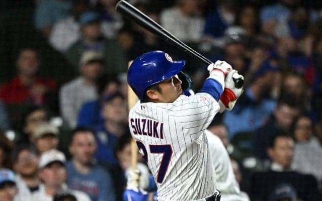 鈴木誠也、2戦連発の豪快2号…復調を告げる一発　前日に今季初アーチ、本拠地は総立ちで拍手喝采