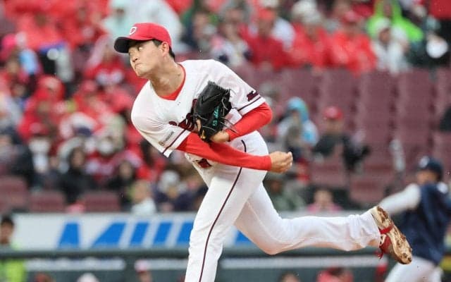 【広島】岡本駿が５回２失点　サンタナに２ラン許す　好投報われず、今季初白星またしてもお預け