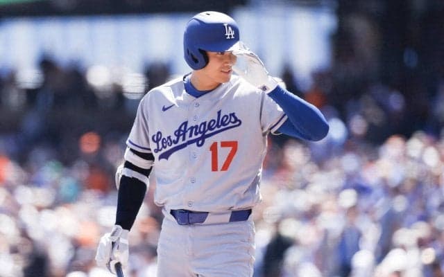 大谷翔平は４打席目まで無安打　出塁もなく、前日のジャイアンツ戦から８打席連続で凡退