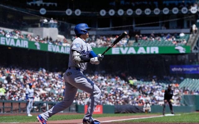 大谷翔平は３打席目まで無安打　前日のジャイアンツ戦は無安打で連続試合出塁が53でストップ