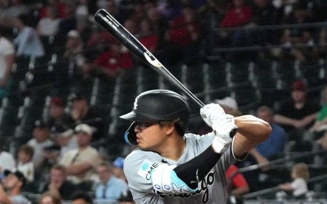 村上宗隆　６戦連発ならずも１安打で６戦連続安打　ホワイトソックスはロード４勝２敗と勝ち越し