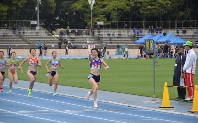 【陸上】順大ルーキーの木田美緒莉　女子1500ｍ大会新V「世界を目指して戦っていきたい」