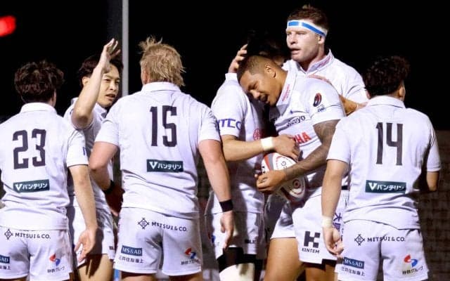 【ラグビー】静岡、６勝目でＰＯ進出に望みつなぐ　浦安の追い上げ振り切って７トライの快勝