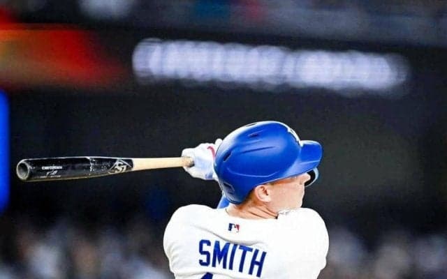 ドジャース　ウィル・スミスが先制の３号３ラン！大谷翔平＆フリーマンの打席をばん回　ラッシング絶好調の中で正捕手の威厳示す一発