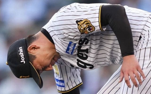 阪神9回二死から痛恨　守護神岩崎がセーブ失敗　投手急襲の内野安打で追いつかれ延長戦に突入「DeNA戦からフォアボールが…」