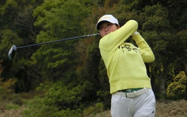 【ゴルフ】15－18歳の部女子で首位の黒須愛生「後半は我慢のゴルフ」世界ジュニア東日本決勝