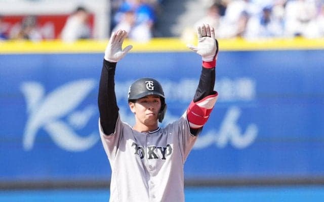 【とっておきメモ】巨人ドラ５小浜佑斗がプロ初打点　日焼け止めはこまめに塗る美白王子