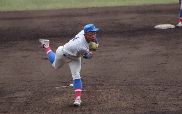 花咲徳栄の148キロ右腕がアウトをすべて三振に打ち取る快投！今大会は中継ぎ待機【埼玉】
