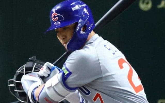 鈴木誠也、佐々木朗希から４号先制ソロ　１２３メートル豪快アーチで敵地沈黙させる　ＷＢＣ右膝負傷復帰後１５戦４発