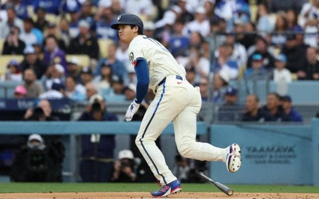 大谷翔平、第２打席は四球選ぶ　第1打席で左前打放ち４試合ぶりの安打をマーク