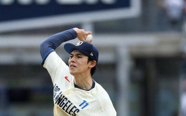 佐々木朗希が357日ぶりの勝利　６回途中７安打４失点も味方の強力援護受け待望の今季初勝利