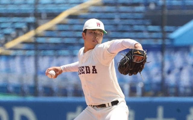 早大・高橋煌稀が法大に完投勝利「高低狙ったところに投げ切れた」敵将も称賛「相当良かった」