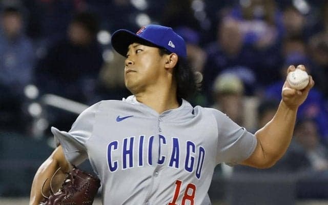 今永昇太、まさかの初回３失点　直近４登板連続１失点以下　大谷翔平には四球→二盗に捕失絡む不運な失点