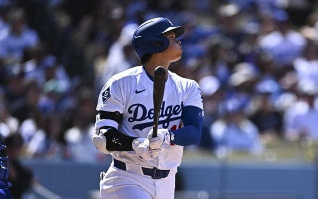 大谷翔平６号ソロ＆３安打！ドジャースが今永昇太を６回途中５失点でKO　連勝でカード勝ち越し