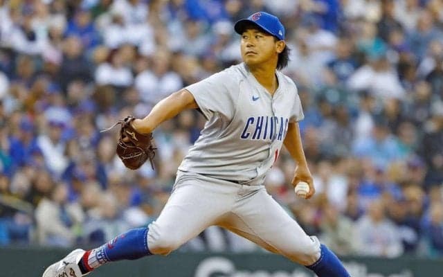 今永昇太、６回途中１００球降板　今季ワースト５失点で３勝目ならず　１年ぶり対決の大谷翔平に２安打１四球