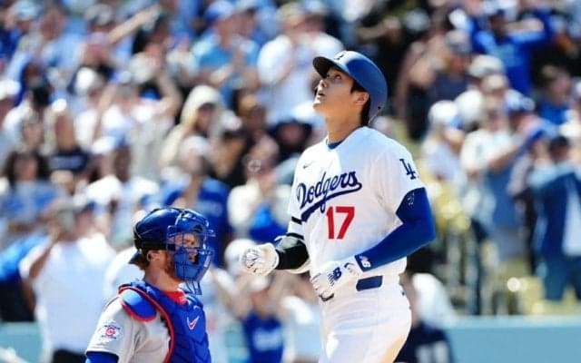 大谷翔平の逆方向弾に敵地放送局“お手上げ”　13秒間沈黙→ため息「いつも通りです」