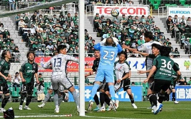 「信州ダービー」でAC長野パルセイロが松本山雅に雪辱果たす