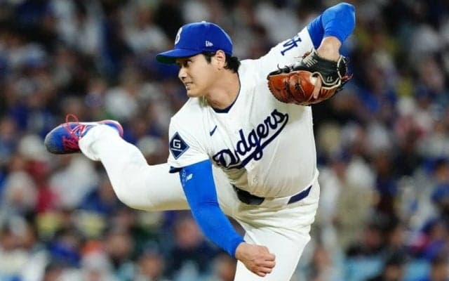 大谷翔平、投手専念で出場　ド軍スタメン発表…今季初の中5日登板、ラッシング1番起用