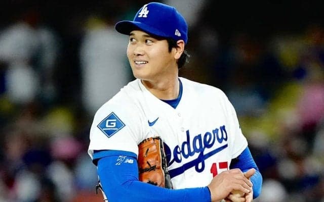 大谷も感謝…ド軍キムの美技は何がすごい？　LA実況も感嘆「素晴らしいスピード、そして」