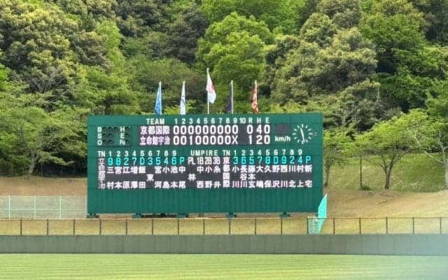 昨夏甲子園ベスト8・京都国際が二次予選初戦敗退で2年連続でノーシード…立命館宇治の2年生投手の前に完封負け【京都】