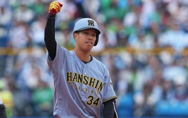 「めちゃくちゃ大きなアピール」1軍合流即、プロ初タイムリーをマークした若虎にファン熱視線「福島もはっやい！」「新1、2番いいね」
