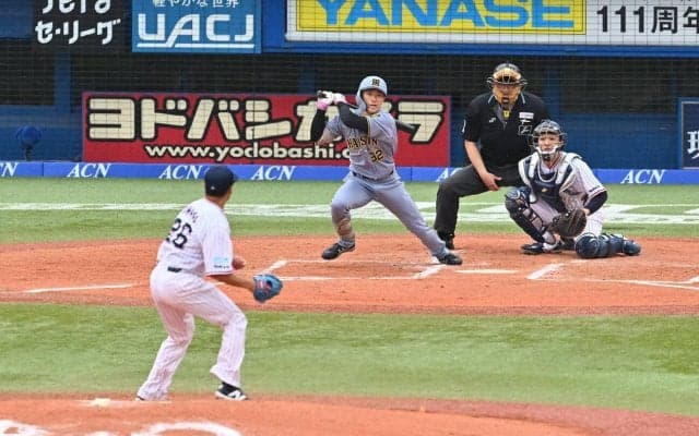【阪神】あこがれ近本の代役・福島圭音が切り込んだ「今日は落ち着いて」中前打からの先制ホーム