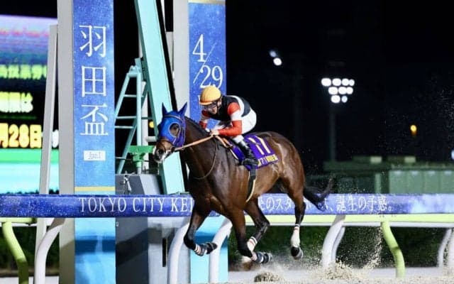 【羽田盃】戸崎圭太騎乗フィンガーが逃げ切りV…ダート三冠初戦を制す