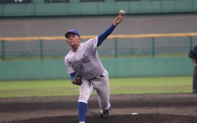 山村学園のプロ注目左腕が5回無失点のロングリリーフ！大型ながら器用に変化球を操る投球術の上手さは必見！【埼玉】