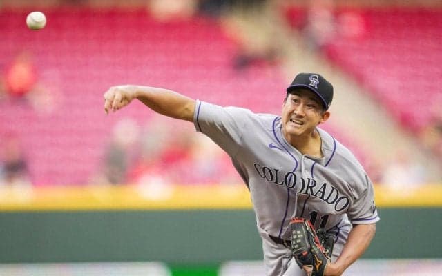 ロッキーズ菅野智之　レッズ戦６回途中無失点の好投　３勝目の権利を持って交代　防御率２・84