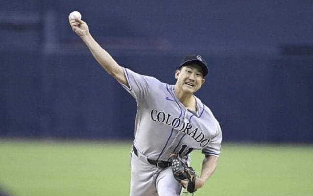 菅野智之が日本勢トップ３勝目！中地区首位レッズ打線を６回途中無失点　防御率は２点台突入、２・８４に