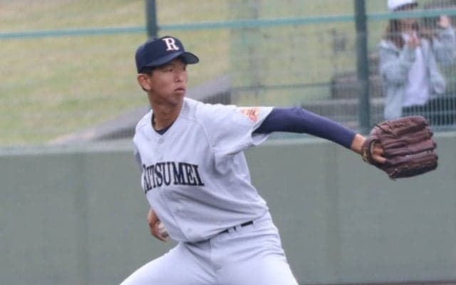 立命館宇治が京都国際を撃破！身長188センチの2年生右腕が4安打完封【京都】