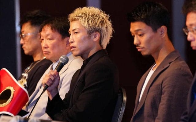 中谷潤人「僕の人生、尚弥選手の人生を見せるのが５月２日」試合前会見／一問一答