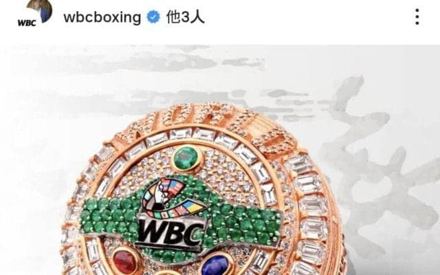 井上尚弥ｖｓ中谷潤人　勝者は１６００万円の特製リングも獲得…ダイヤ５７３個がキラキラ　ＷＢＣが公表