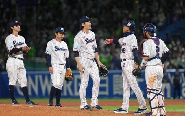 【ヤクルト】３度目の連敗で初の２カード連続負け越し　先発高梨裕稔７回途中８失点「試合を…」