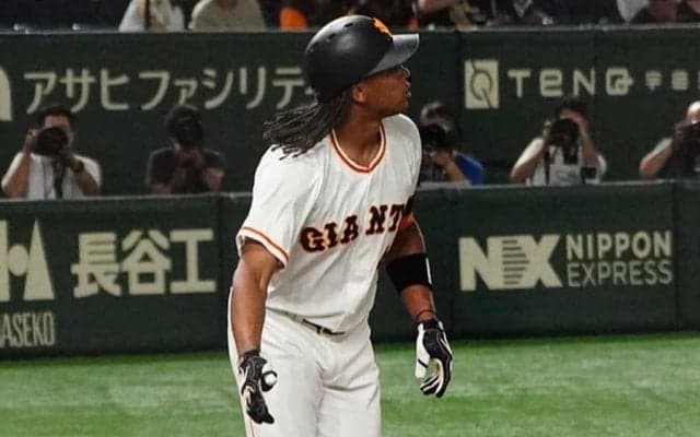 元巨人の助っ人が豪快満塁弾　阪神戦で躍動…トップタイの5号で「来年復帰だわ」