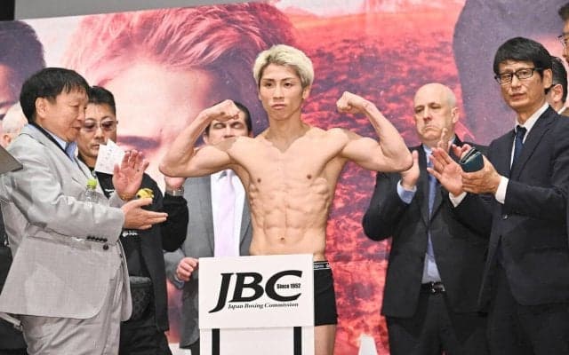 井上尚弥、中谷潤人がそろって前日計量をクリア　5･2「世紀の一戦」に万全