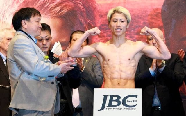 井上尚弥＆中谷潤人が前日計量一発クリア　尚弥５５・３キロ、中谷潤人は５５・１キロ…５・２東京ドーム決戦