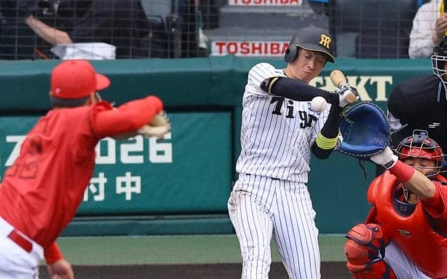 【阪神】左手首骨折の近本光司が広島高太一にかけた言葉とは　SGLでリハビリを開始